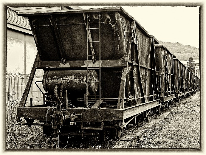 Abandonned wagons