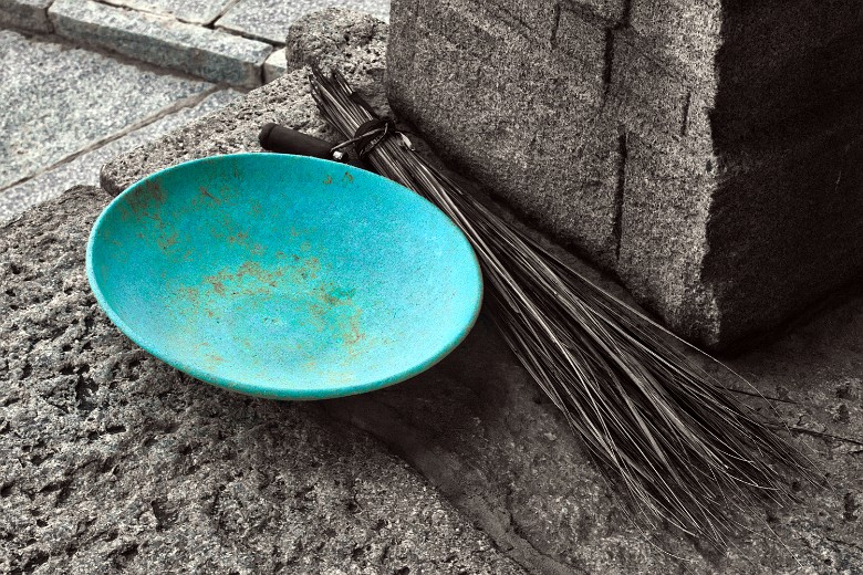 Broom and Plate